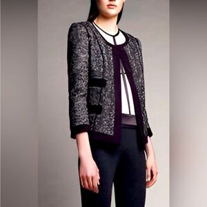 Narciso Rodriguez Tweed Blazer Sz Large